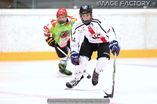 2018-04-27 Torneo Aosta 1801 Hockey Milano Rossoblu U15-Valpellice